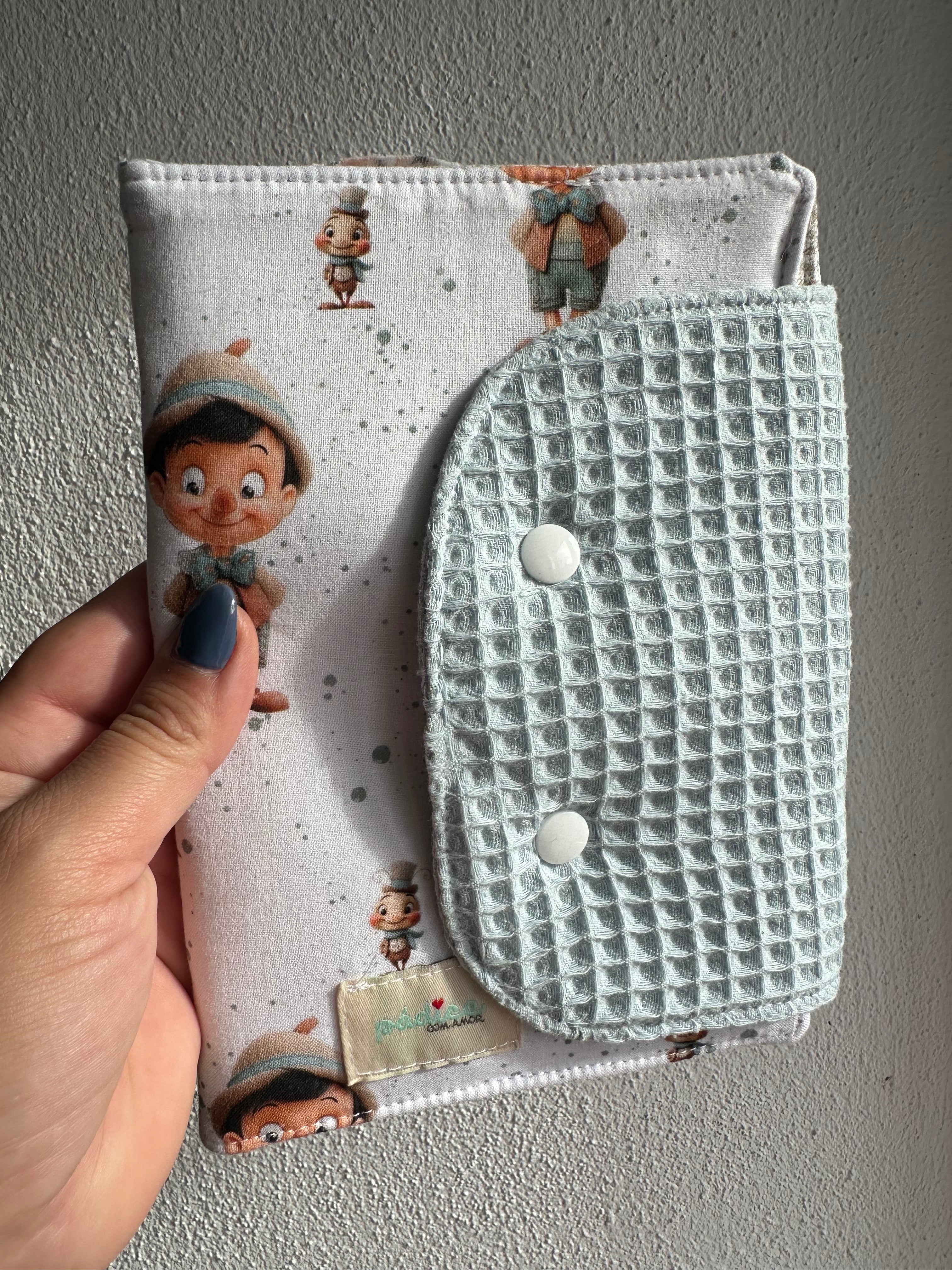 Bolsa para boletim de vacina