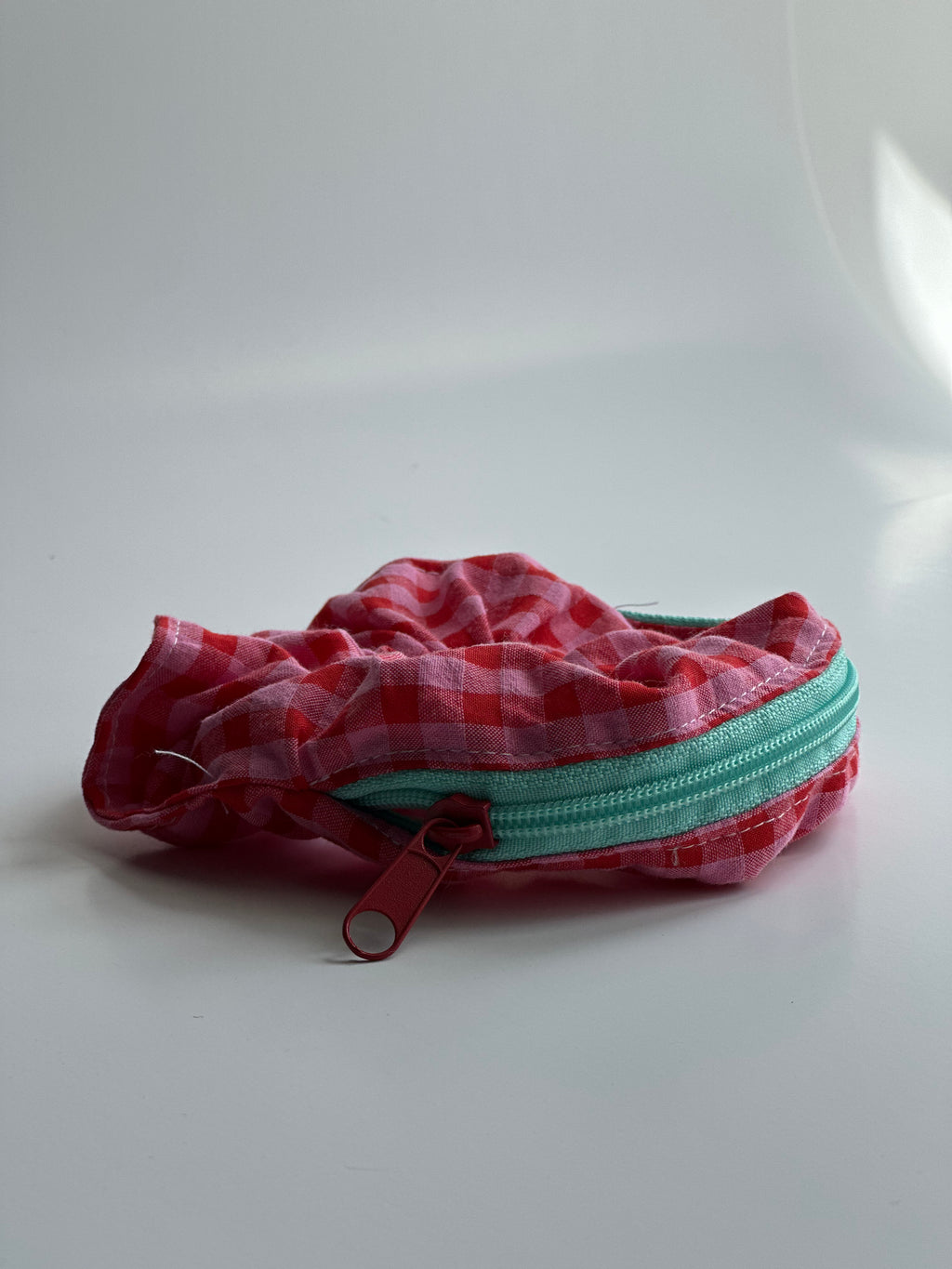 Scrunchie porta-moedas