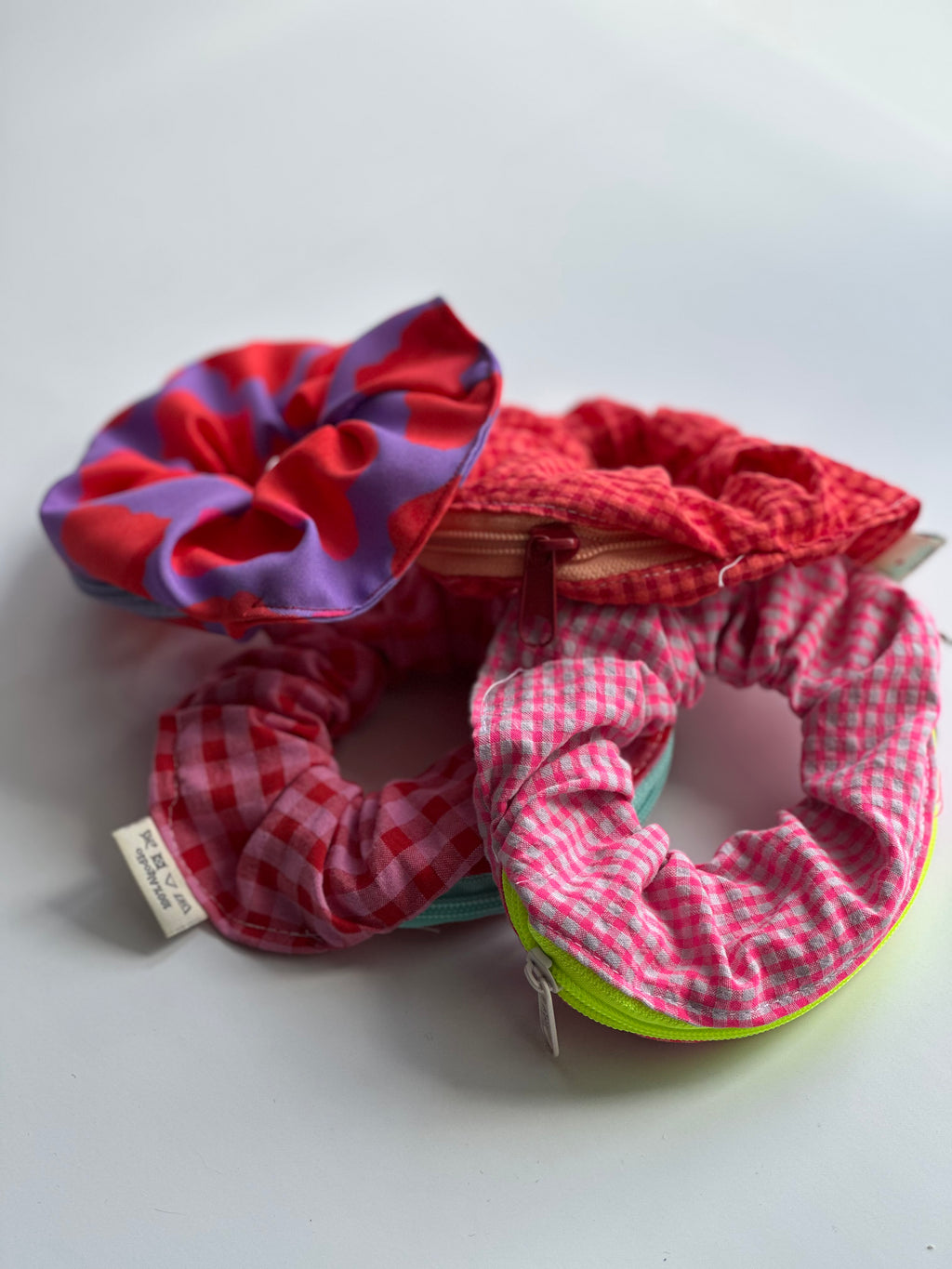 Scrunchie porta-moedas